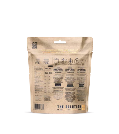 LYO Овесена каша с ябълки, червени боровинки, канела и чиа 270g