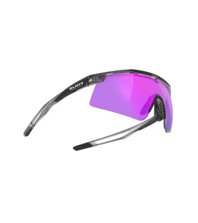 Rudy Sunglasses Turbolence Crystal Ash - Multilaser Violet