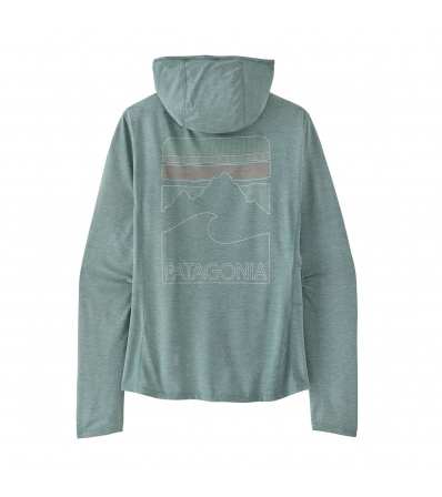 Блуза Patagonia Capilene Cool Sun Hoody - Peak Visions 40+ UPF W's