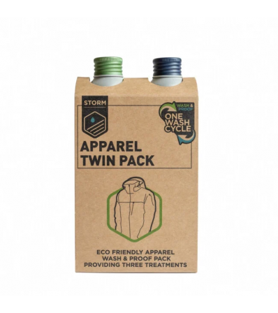 STORM Apparel Wash and Proof Kit 225ml Twin Pack