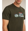 Тениска Icebreaker Merino 150 Tech Lite SS Tee Transportage M's